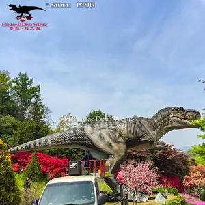 Jurassic Dinosaur Park décoration marcher vivant t rex dinosaure avec des mouvements et des sons