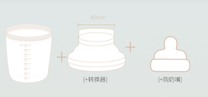 Bouteille de stockage, 50 ml, soins pour bébé, fournitures pour allaiter son lait, <span class=keywords><strong>allaitement</strong></span> - Product Image 4