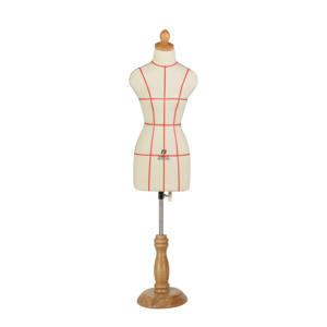 Beifuform-Maniquí de medio cuerpo para mujer, maniquí de corte rojo a la moda, tamaño mini, <span class=keywords><strong>escala</strong></span> <span class=keywords><strong>1</strong></span>/<span class=keywords><strong>2</strong></span>, para sastrería - Product Image 1