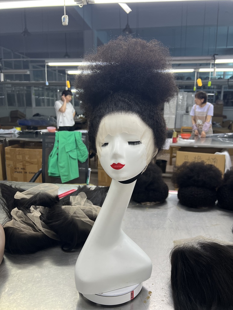 Perruque 360 Lace Afro Bouclée