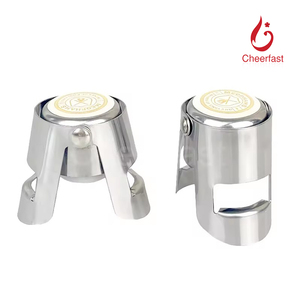 Bouchon de champagne réutilisable avec joint hermétique qui conserve les bouteilles ouvertes et prolonge le plaisir - Product Image 2