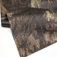 POLYESTER OXFORD IMPRIMÉ ARBRE RÉEL AVEC TISSU ENDUIT PU