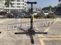 Torre elevadora de altavoces para altavoces Line Array, soporte de elevación de alta resistencia con manivela para altavoces tipo truss