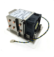 Refroidisseur de processeur de serveur 2U 380W à TDP élevé avec 4 caloducs en cuivre, dissipateur actif avec ventilateur PWM pour Intel LGA4189 / LGA4677 et AMD SP5