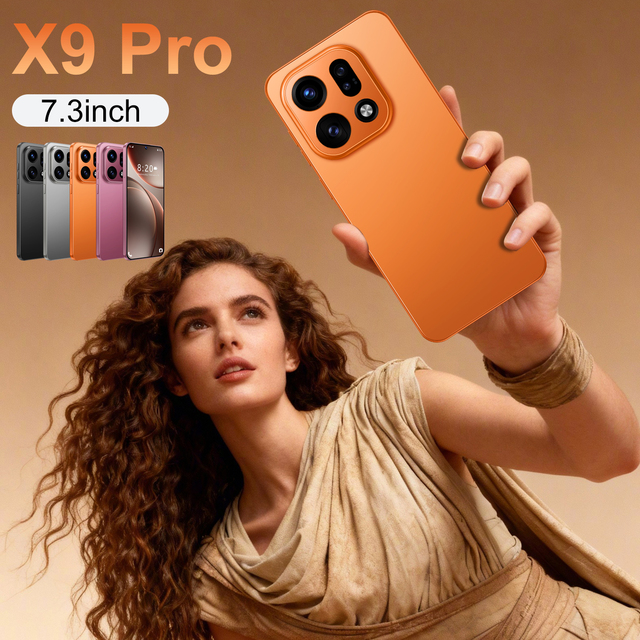 Hot Selling X9 Pro 16GB+1TB 5G Smartphone 7.3" Screen Android 15 108MP Camera 8000mAh