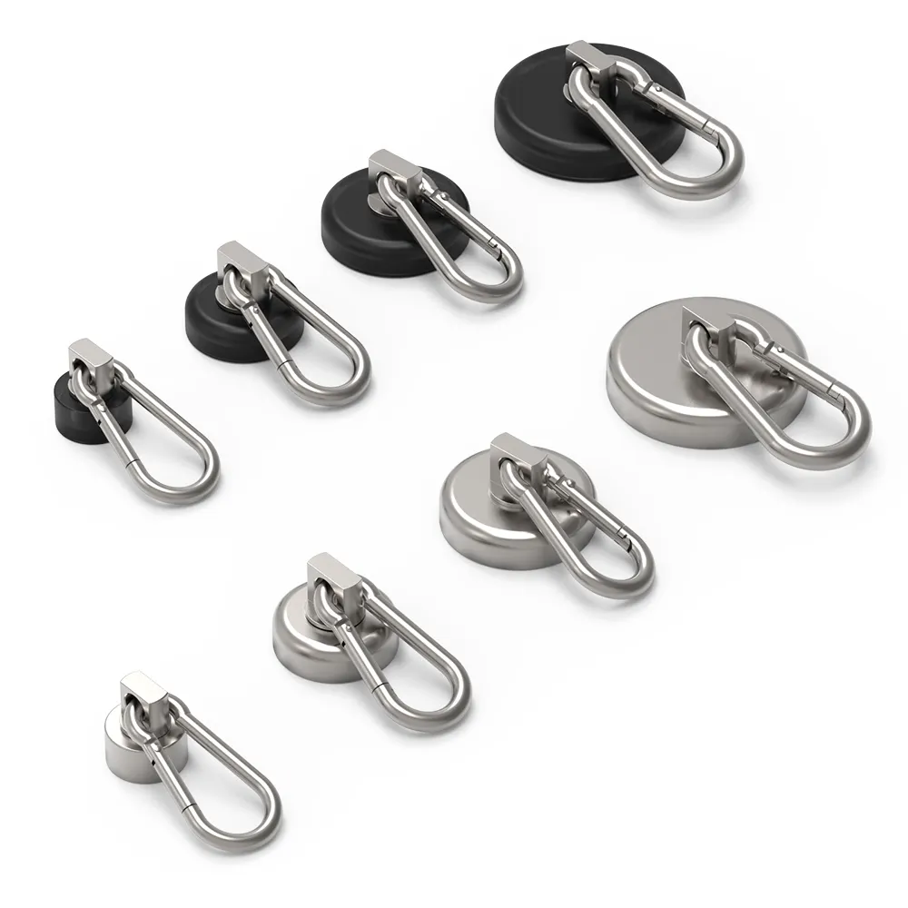 Strong Magnetic Carabiner Hooks for Indoor/Outdoor