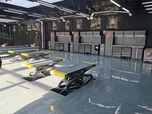 कार्यशाला 1800 मिमी 4000 किलोग्राम कैंची कार लिफ्ट हाइड्रोलिक वाहन कैंची उठाने वाली मशीन से 4 टी कैंची लिफ्ट - Product Image 4