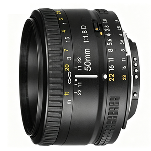 Objectif d'appareil photo reflex numérique plein format 50 mm F1.8D d'occasion, à grande ouverture, compatible avec les appareils photo reflex numériques D3200 D3300 <span class=keywords><strong>D3500</strong></span> D7500 - Product Image 2