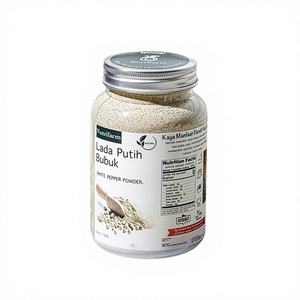 Pimienta Blanca en Polvo Orgánica Premium 100% Natural 120g Empaque Fresco Ingredientes de Cocina Nutrifarm de Alta Calidad - Product Image 1