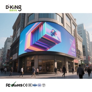 Mur vidéo LED extérieur P2.9 P3.91 P4.81 P6.25 P7.81 P10.42 en aluminium ultra-fin, étanche, mural, pour publicité LED - Product Image 6