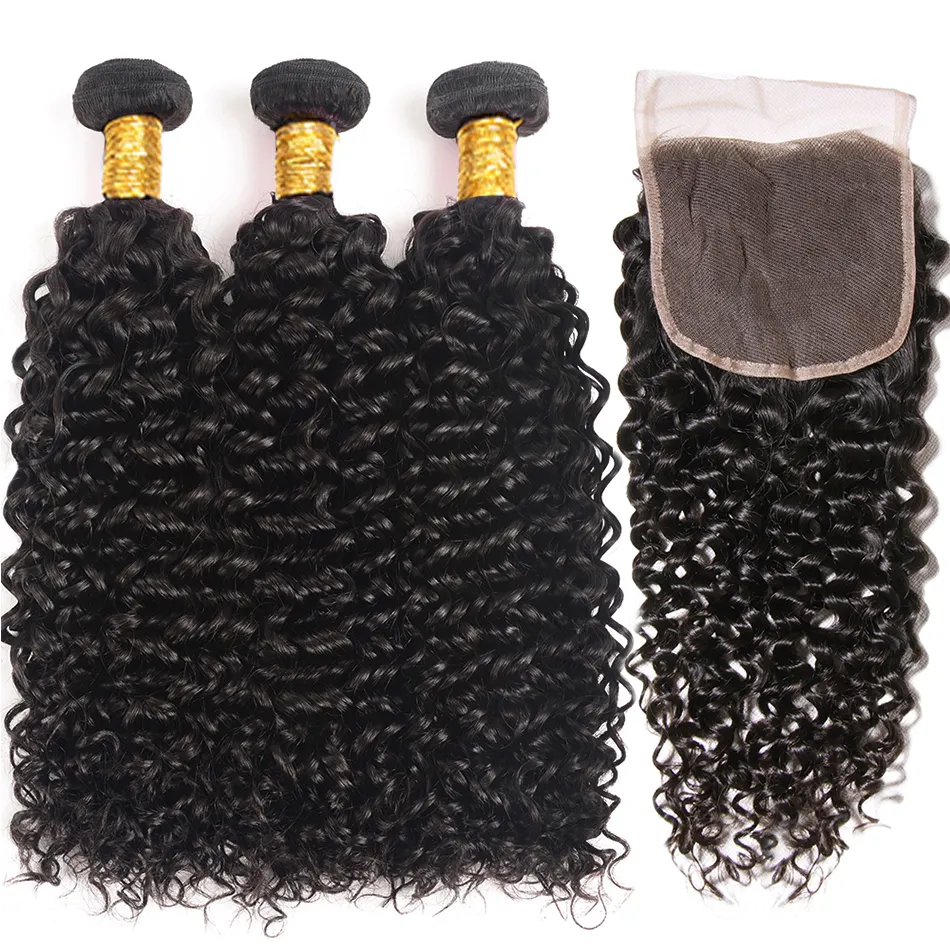 100 human hair curly weave