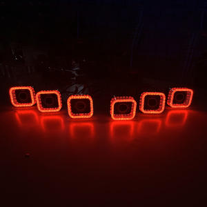 1.5인치 헤드라이트 프로젝터 할로 RGB 링 레트로핏 키트 DRL 스위치백 자동차 LED 매트릭스 렌즈 앱 제어 - Product Image 2