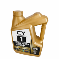 Bouchon de bouteille d'huile moteur en plastique 4L à haute étanchéité, bouchons à vis en plastique personnalisés, couvercle de bouteille d'huile moteur lubrifiante imprimé sur mesure pour l'emballage