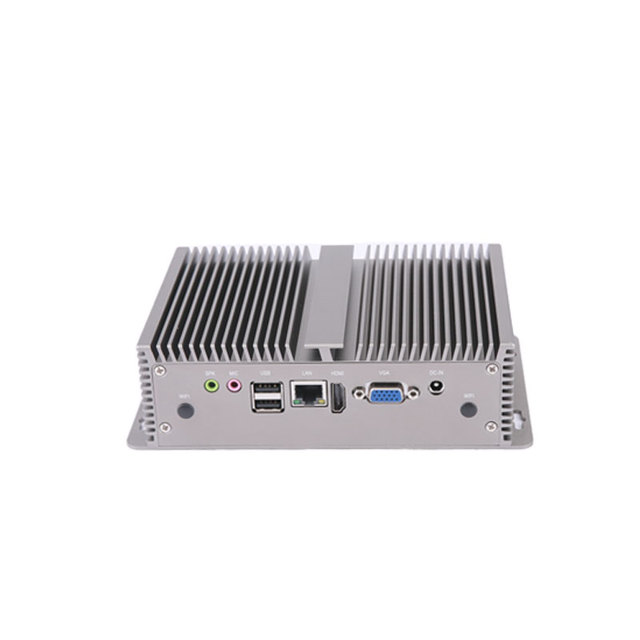 EVUC Fanless Mini Industrial PC Intel N5095 DDR4 RJ45 LAN RS232 COM WIFI USB3.0 HD VGA Multiple IO Ports Stock