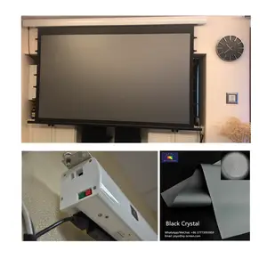110 inch 16:9 electric projector screen 0.8 gain ALR screen for LED projector