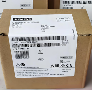 6ES7241-1CH32-0XB0 SIEMENS Simatic S7-1200 PLC CM 1241 โมดูลการสื่อสารสำหรับระบบอัตโนมัติทางอุตสาหกรรม - Product Image 6