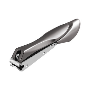 Ensemble de coupe-ongles anti-éclaboussures Mantis, ensemble de coupe-ongles domestiques à trois pièces en acier inoxydable à bouche plate et à bouche inclinée. - Product Image 1