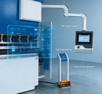 Máquina de Doblado Hidráulica CNC Delem 53T de 63 Toneladas y 2.5 m con Controlador de Pantalla Táctil para Acero al Carbono y Acero Inoxidable