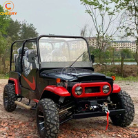 320cc automatique avec roues en alliage de 12 pouces CVT 4 temps Quad 2 4 seat utv J-eep adulte utv buggy voiture