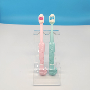 Mordedor de dientes personalizado seguro para bebés, cepillo de silicona para limpieza de lengua y Palo <span class=keywords><strong>Molar</strong></span>, mordedor de bebé sin BPA, juegos de 2 uds. - Product Image 6