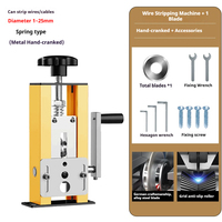 Herramienta Manual de Grado Industrial para Pelar Cables de 1-25 mm, Mini Pelacables Manual, Personalización ODM, Garantía de 6 Meses