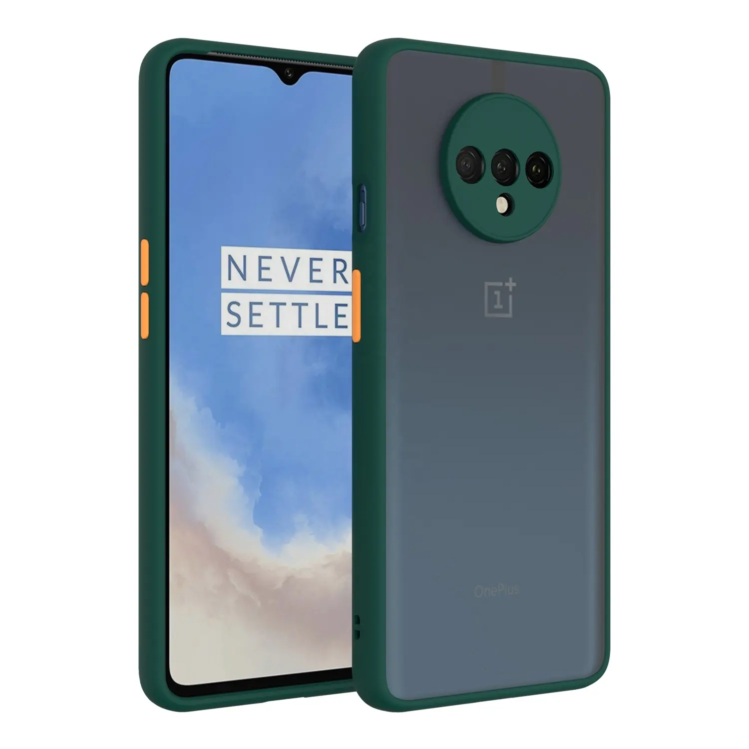 Phone Case Supplier Matte Frosted Back Cover PC TPU Accesorios Para Telefonos Celulares for OnePlus 7T 8 Pro 5G 7 Nord McLaren 6