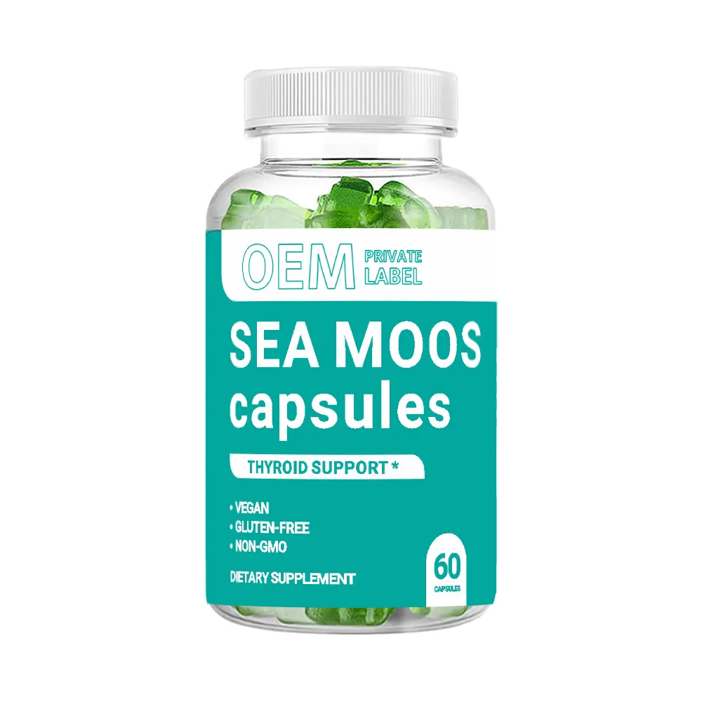 Sea Moss Capsules - Irish Sea Moss Advanced with Burdock Root, Bladderwrack & Muira Puama for Immunity, Gut, & Energy