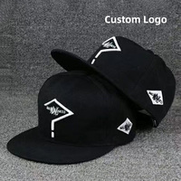 Casquette Snapback personnalisée à motifs multiples, visière plate, 6 panneaux, unisexe, réglable, style hip-hop streetwear