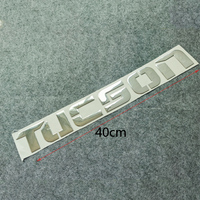 Emblème de voiture en chrome TUCSON, autocollant, décalcomanie pour Hyundai Tucson, pare-chocs avant et arrière, coffre, accessoire de modification extérieure