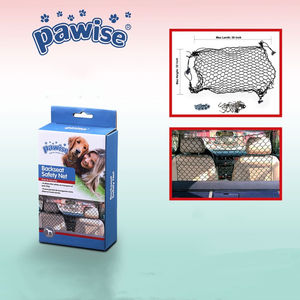 Pawise <span class=keywords><strong>Filet</strong></span> de sécurité pour siège arrière de véhicule pour animaux de compagnie léger et personnalisé <span class=keywords><strong>Filet</strong></span> de sécurité portable en nylon pour <span class=keywords><strong>chien</strong></span> chat et petits animaux pour <span class=keywords><strong>voiture</strong></span> SUV camion - Product Image 2