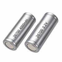 Cellule LiFePO4 26700 3.2V 4000mAh 0.5C Max 1A Grade de charge 2000 cycles pour série de batteries d'outils électriques – Vente directe usine