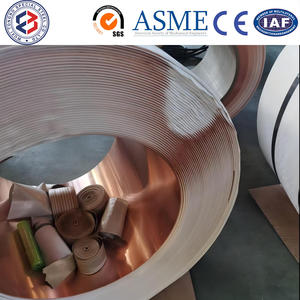 Bobine de cuivre ASTM B152 C10100 <span class=keywords><strong>CDA</strong></span> 101 pour chambres à très haut vide, pureté de 99,99 % avec un dégagement minimal pour la simulation spatiale - Product Image 2