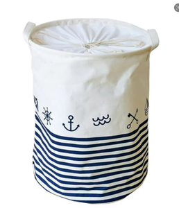 Cesto Portabiancheria Grande e Alto, Contenitore Pieghevole e Portatile per Giocattoli e Vestiti, Ideale per Bagno e Armadio, per Bambini e Bambine - Product Image 3