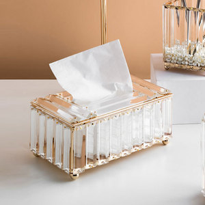 Boîte <span class=keywords><strong>à</strong></span> <span class=keywords><strong>mouchoirs</strong></span> murale perforée acrylique toilette cuisine rouleau papier gant de toilette organisateur de <span class=keywords><strong>maison</strong></span> support de stockage boîte <span class=keywords><strong>à</strong></span> <span class=keywords><strong>mouchoirs</strong></span> en cristal - Product Image 4