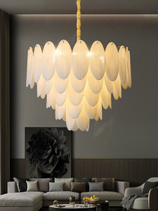 Lámparas de Arte de Lujo Posmoderno, Estilo Nórdico Minimalista Francés, para Sala de Estar, Dormitorio e Interiores Modernos - Product Image 3