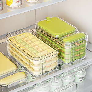 NOVA CHEGADA Camadas duplas 64pcs atacado personalizado durável cubo de gelo bandeja com tampa e bin gelo molde <span class=keywords><strong>maker</strong></span> com <span class=keywords><strong>mini</strong></span> colher de gelo - Product Image 5