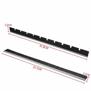 Bande de protection pour aspirateur, 37,8 cm x 2,5 cm, accessoire remplaçable en caoutchouc pour le nettoyage des sols - Product Image 1