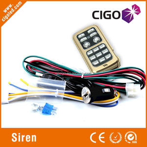 Sirène d'alarme de voiture à vente chaude X5 18 tons 12V 200W Sirène de voiture piézoélectrique Sirène d'alarme de voiture - Product Image 4