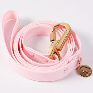 Laisse pour <span class=keywords><strong>chien</strong></span> en PVC, haute qualité, vente en gros, 15mm, 20mm, 25mm, sangle enduite de TPU imperméable - Product Image 3