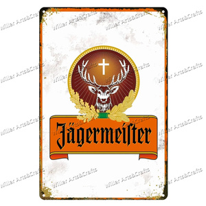 Targhe in Metallo Retrò 'German <span class=keywords><strong>Digestif</strong></span>' per Caffè, Pub, Discoteca, Decorazione Casa Stile Vintage - Product Image 2