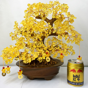 Cây tà<span class=keywords><strong>i</strong></span> lộc đá quý thiên nhiên bán buôn 38cm, cây bonsai phong thủy - Product Image 5