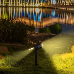 Projecteurs solaires Power Dream, lampes solaires LED, éclairage solaire de jardin, détecteur de mouvement, 80 IP65, 2-en-1, réglables, pour cour extérieure - Product Image 6