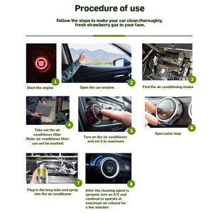 VEAS Limpiador de Aire Acondicionado de Coche, Aerosol de 600ML, Aire Acondicionado Doméstico, Limpiador de Cuero de Coche, <span class=keywords><strong>Spray</strong></span> de Fábrica Al por Mayor - Product Image 5