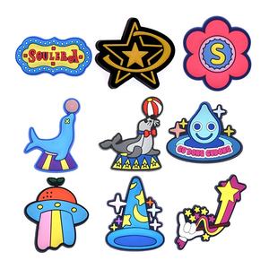 6-8mm paille Topper nouveau gros personnalisé dessin animé cirque paille Toppers gros paille Topper accessoire Silicone - Product Image 3