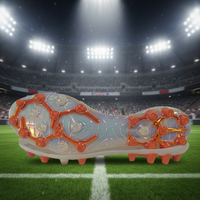Semelles de remplacement en TPU légères et durables pour chaussures de football pour hommes, avec antidérapant haute résistance et anti-abrasion
