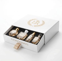 Boîte à tiroir en carton rigide de luxe avec logo personnalisé, ruban, emballage en papier, coffret cadeau, boîte de rangement, présentoir