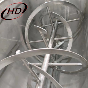 산업용 수평 스테인리스 스틸 가격 패들 서브스트레이트 믹스 머신 리본 블렌더 건조 분말 믹서 - Product Image 4