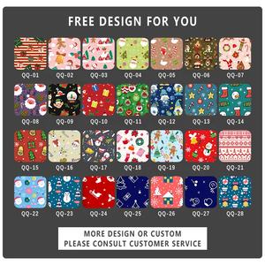 맞춤형 크리스마스 개 하네스 세트 통기성 폴리에스터 Correa Para Perros 애완 동물 용품 공급 업체의 맞춤형 크리스마스 하네스 - Product Image 2