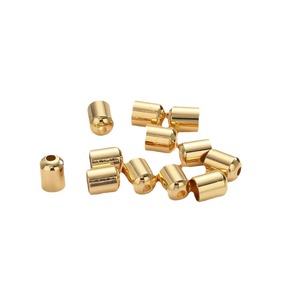Conector de Cierre Redondo Chapado en Oro de 18K para Joyería, Accesorios para Pulseras DIY, Venta al por Mayor - Product Image 5
