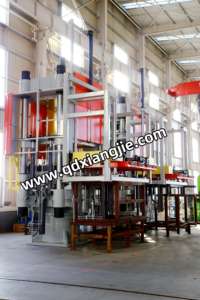 Vulcanizzatore di gomma idraulico Down Stroke con Auto stampo scorrevole ed espulsore - Product Image 3